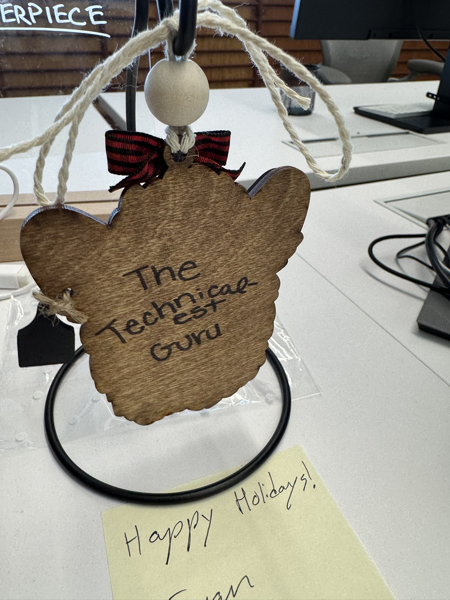 Technical Guru award back